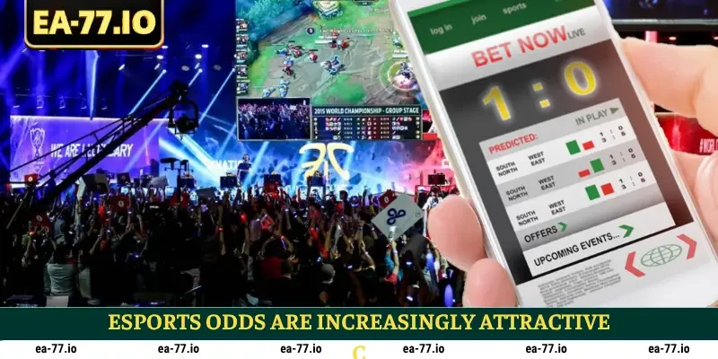 Esports odds are increasingly attractive