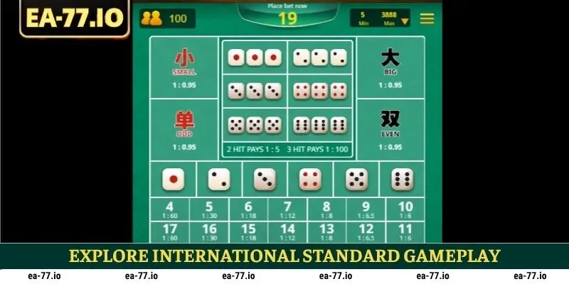 Explore international standard gameplay