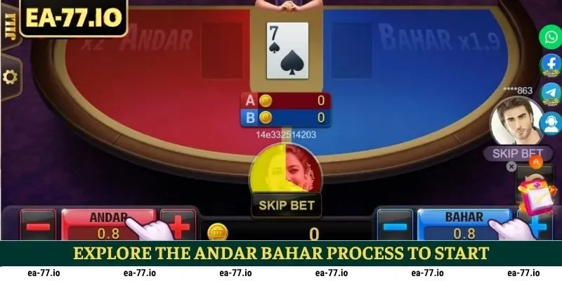 Explore the Andar Bahar process to start