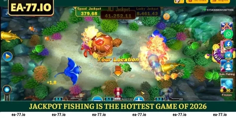Jackpot Fishing is the hottest game of 2026