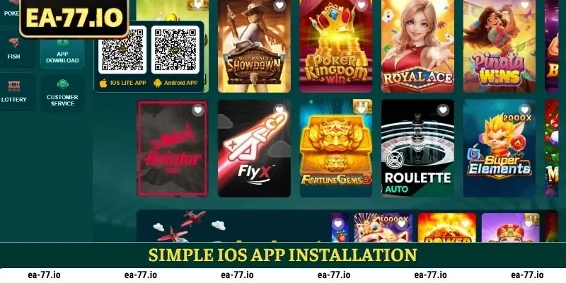 Simple iOS app installation