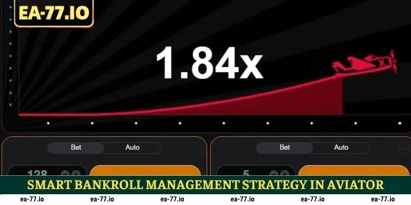 Smart bankroll management strategy in Aviator