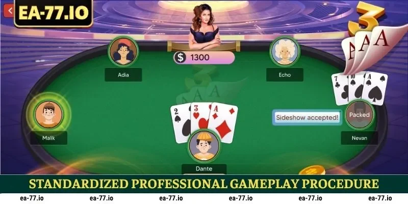Standardized professional gameplay procedure