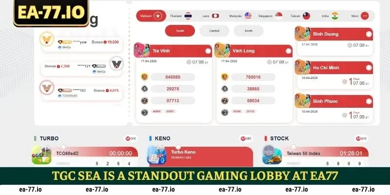 TGC SEA is a standout gaming lobby at EA77